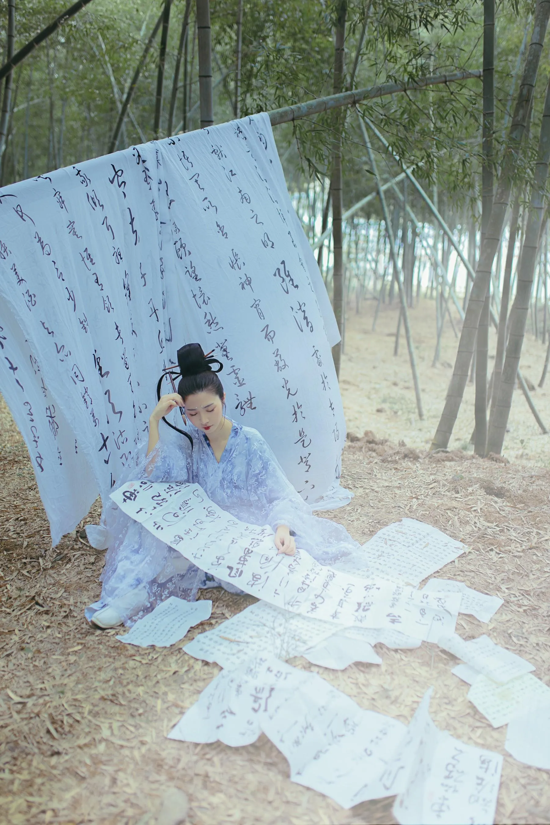 [YITUYU艺图语]2022.08.24 笔仙 君心蓝 [22P]插图5